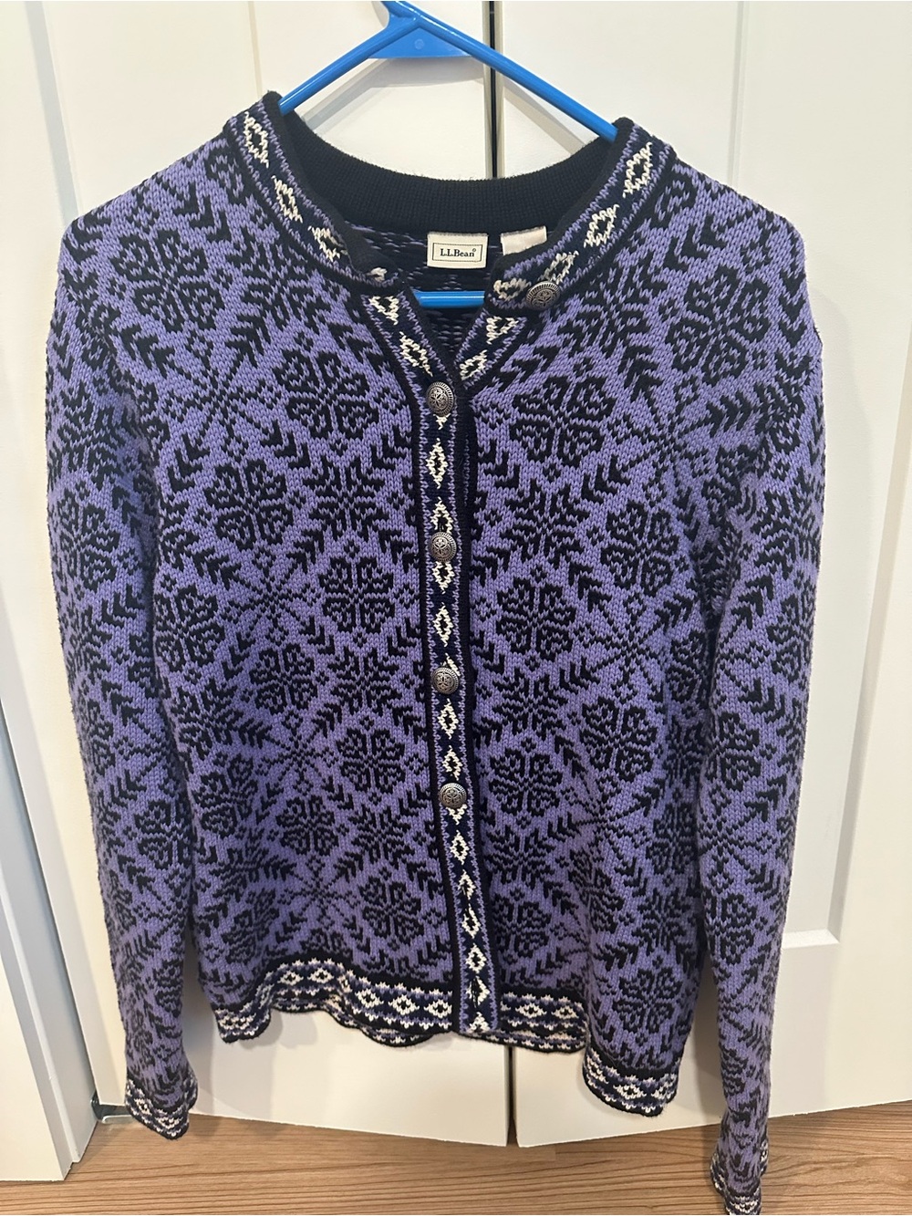 L.L.Bean Vintage Heavy Knit Sweater 100% cotton